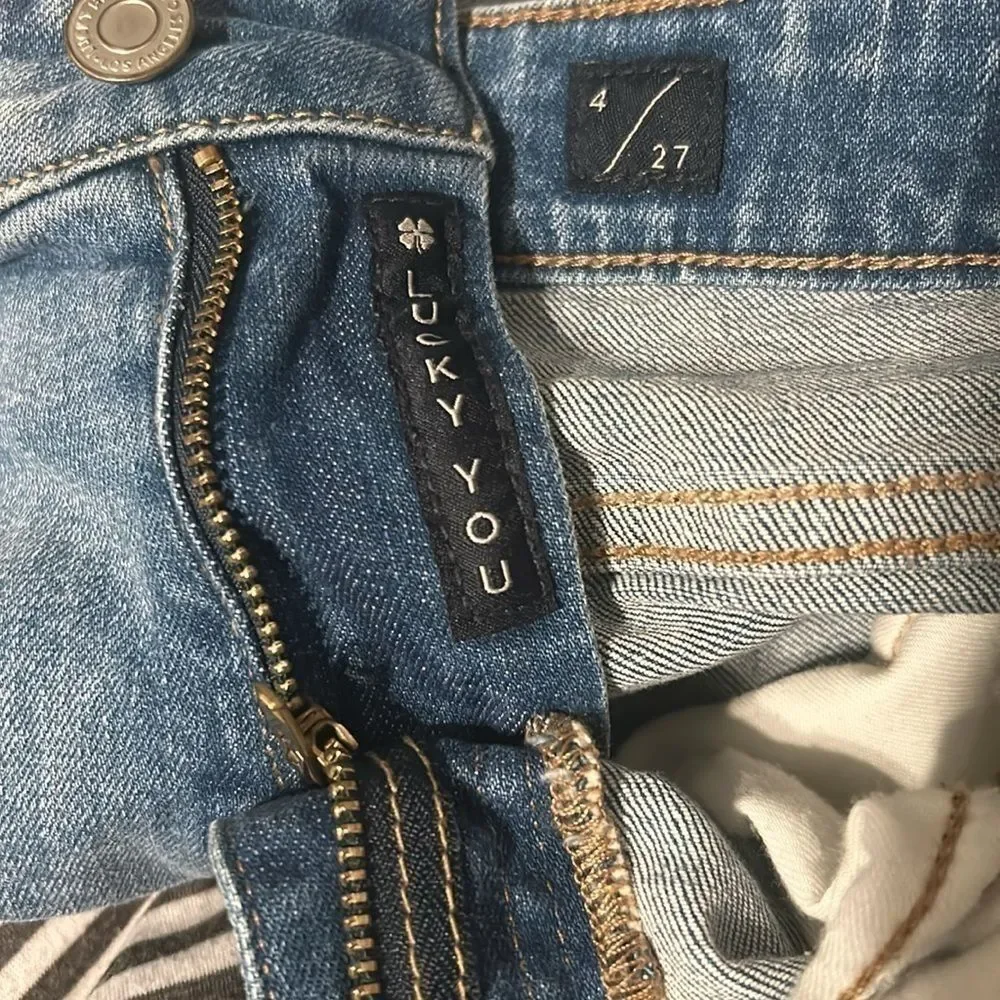 Lucky Brand Jean shorts 4/27    D - Picture 11 of 11